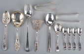 12 PCS COLLECTIBLE SILVER FLAT