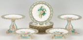 12 PCS. ENGLISH ROCOCO STYLE D