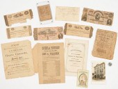 12 PCS. EPHEMERA INCL. TN OBSO