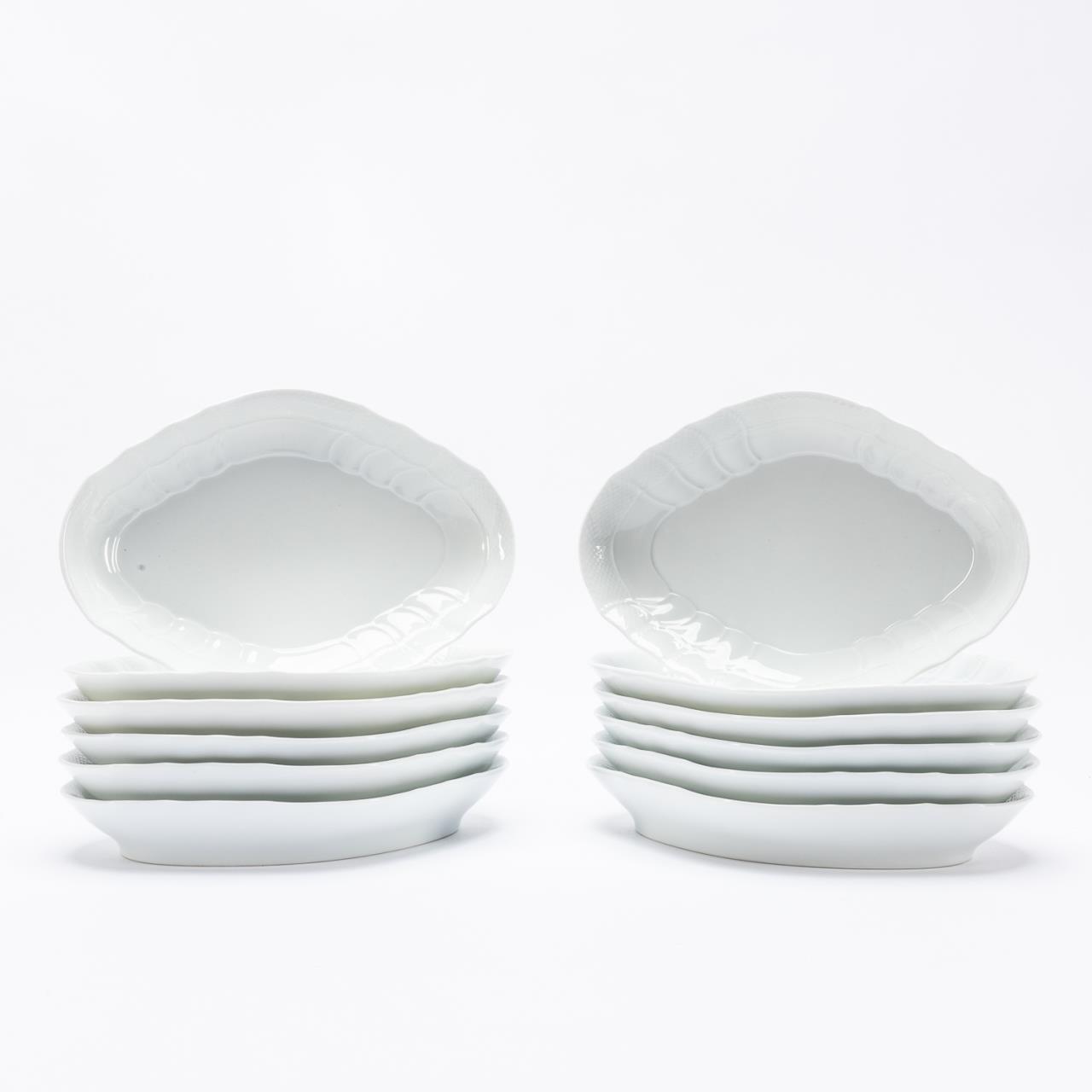 12 PCS RICHARD GINORI WHITE