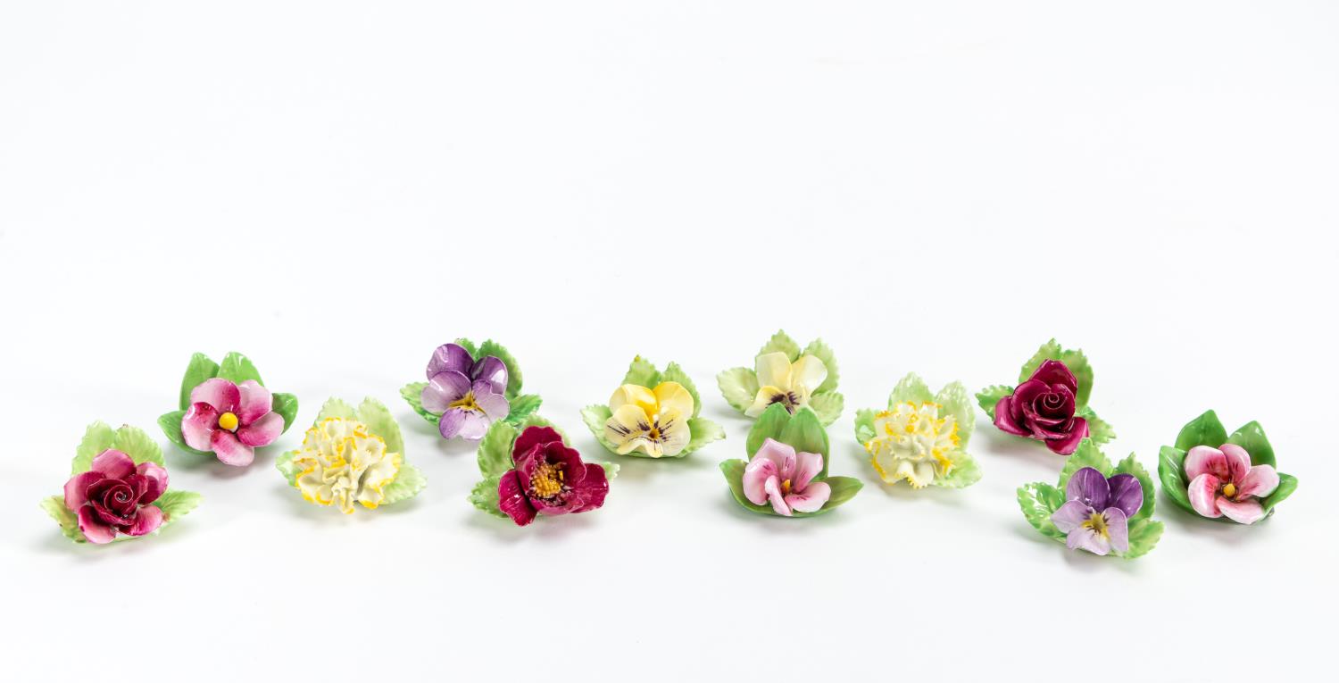 12 PCS ROYAL ADDERLEY FLORAL