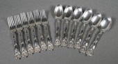 12 PCS SHIEBLER STERLING SILVE