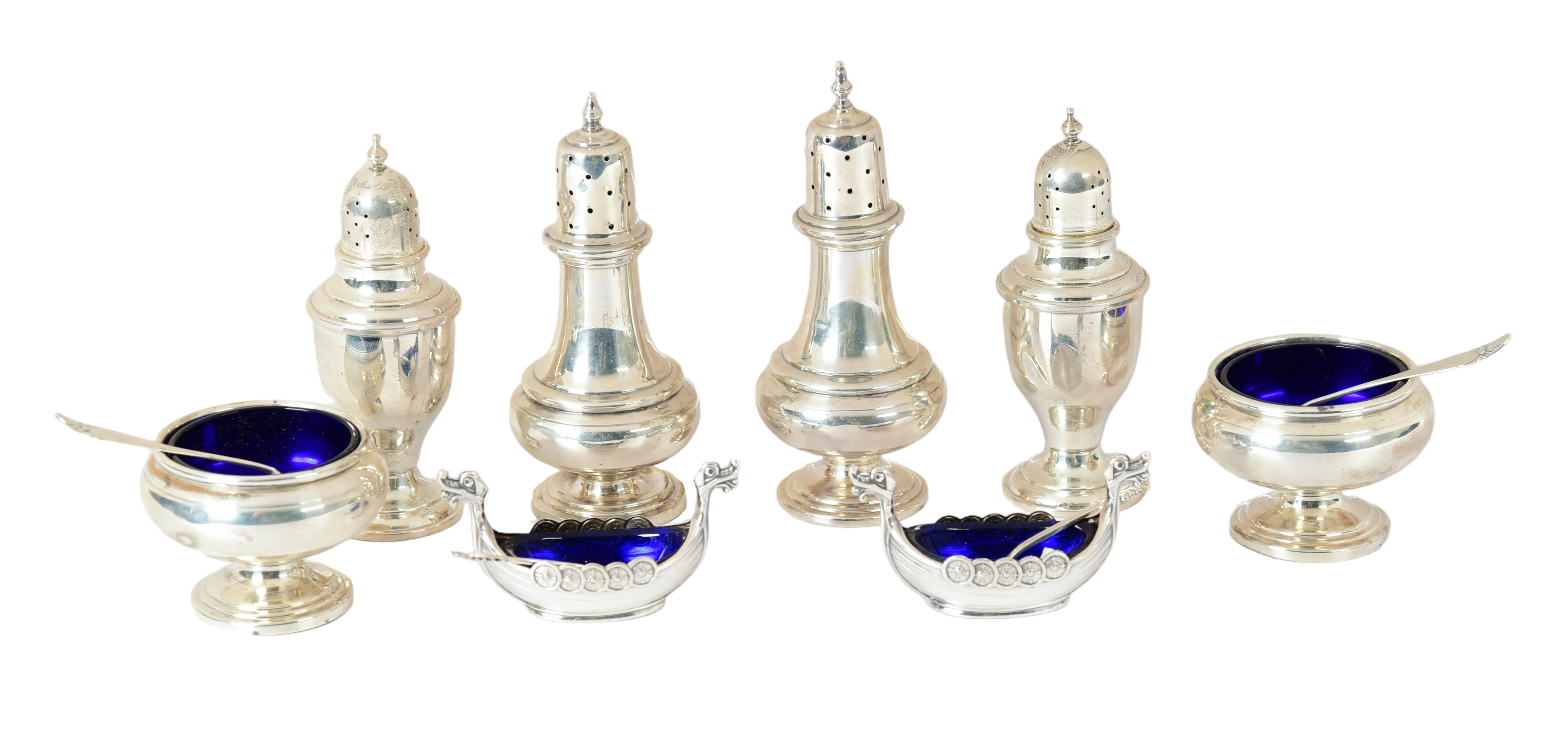 (12) Pcs sterling silver, 13.69 TO,