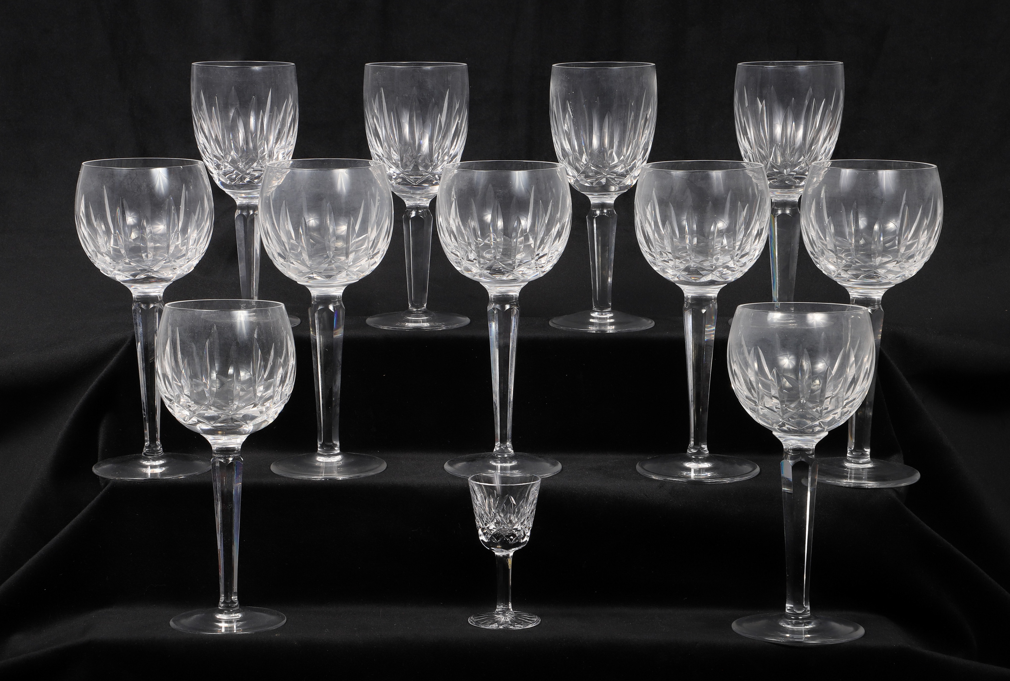 (12) Pcs Waterford crystal