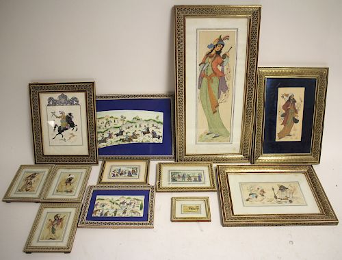 12 PERSIAN WORKS, 6 H. ALI