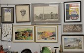 12 PIECE GROUP OF ART TO INCLU