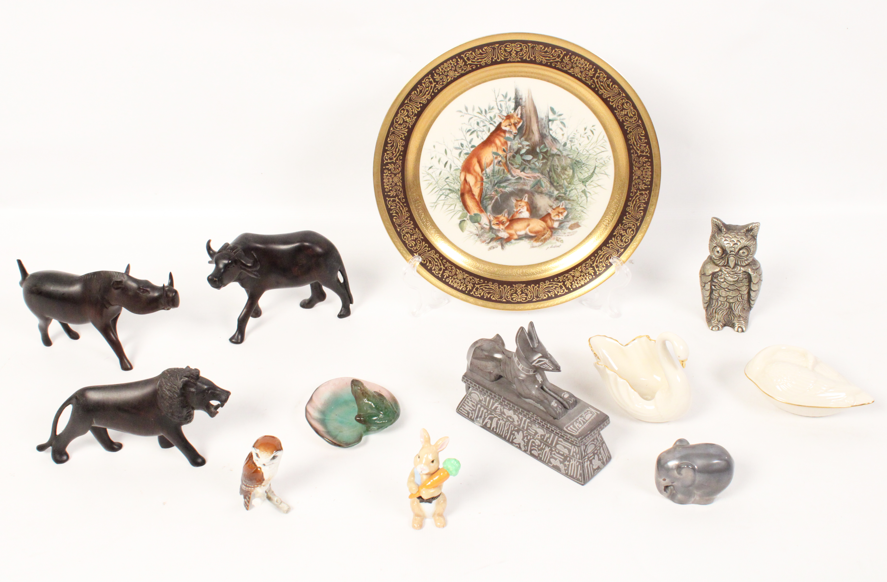 12 PIECE LOT DECORATIVE ANIMAL