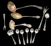 12 PIECE STERLING SILVER GROUP