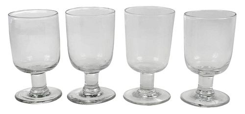12 PIECES GEORGIAN GLASS