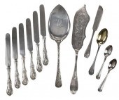 12 PIECES TIFFANY STERLING FLA