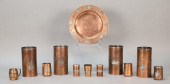 12 PIECES VICTORIA TAXCO COPPE