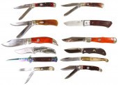 (12) POCKET KNIVES ROUGH RIDER