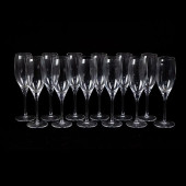 (12) RIEDEL CRYSTAL CHAMPAGNE