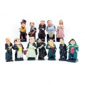 12 ROYAL DOULTON MINIATURE FIG