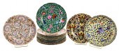 12 ROYAL VIENNA OR STYLE FLORA