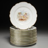 (12) SEVRES STYLE CHATEAU DES