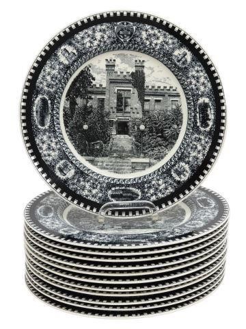 (12) SHENANGO CHINA CULVER MILITARY