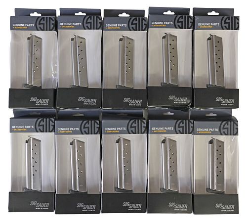 (12) SIG SAUER 1911 MAGAZINES,