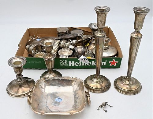 12 SILVER SHOT GLASSES, TO