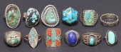 (12) SOUTHWEST STYLE SILVER &A