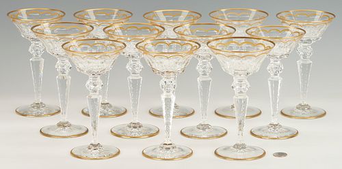 12 ST. LOUIS EXCELLENCE CRYSTAL