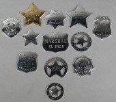 12 STERLING BADGES OF THE GREA