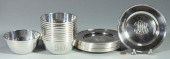 12 STERLING BREAD PLATES & 12