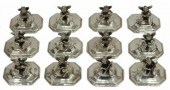 (12) STERLING MUSICAL CHERUBS