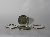 12 sterling silver square brea