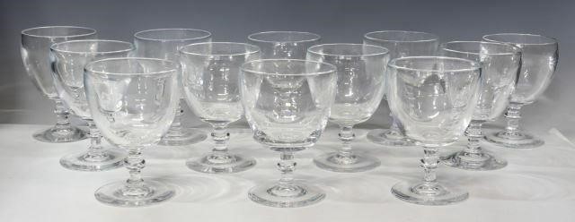 (12) STEUBEN ART GLASS 6268 WATER