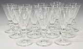 (12) STEUBEN 'TRUMPET' GLASS W