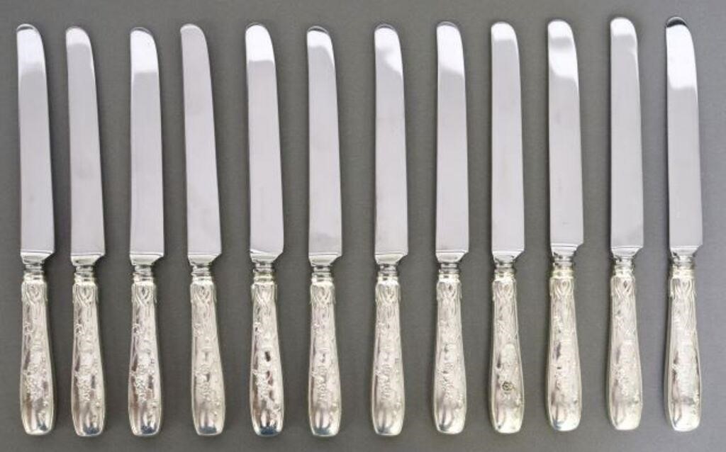 (12) TIFFANY & CO. AUDUBON STERLING