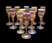12 TIFFANY STUDIOS FAVRILE STE