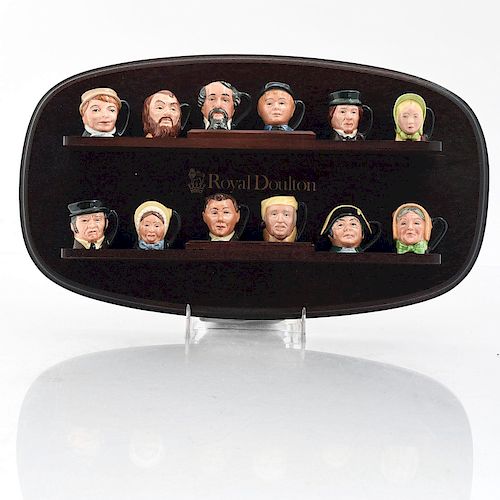 12 TINY DOULTON DICKENS CHARACTER