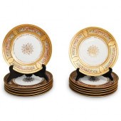 (12) TWELVE ANTIQUE ROYAL VIEN