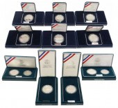 (12) U.S. MINT COMMEMORATIVE P