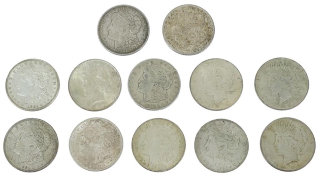 (12) U.S. MORGAN & PEACE SILVER