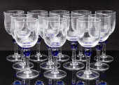 12 VIETRI WINE GLASSES<br>Desc