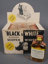 12 VINTAGE BLACK & WHITE SCOTC