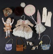 (12) VINTAGE DOLL ACCESSORIES