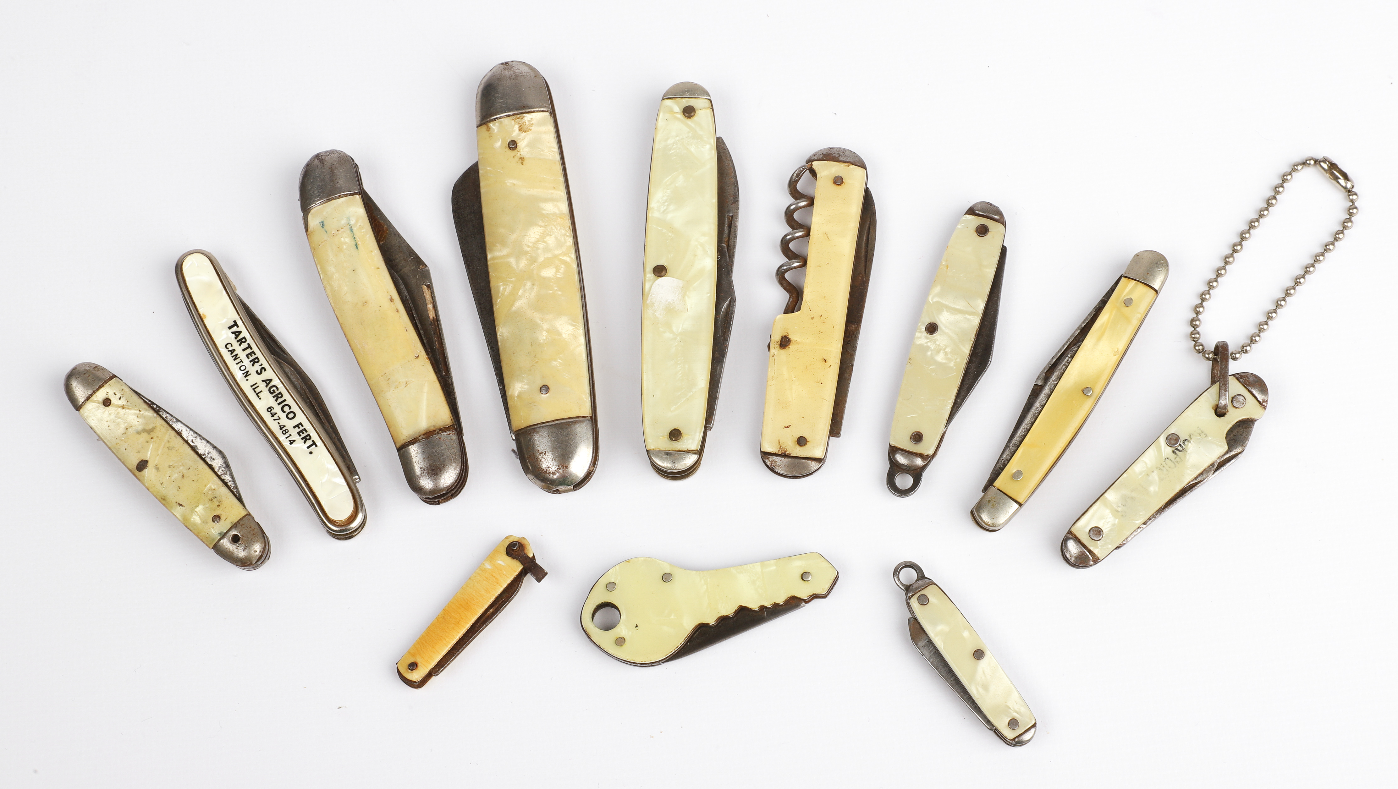 (12) Vintage mother of pearl pocket