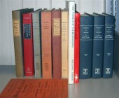 12 vols. (4 wrappers)  Books o