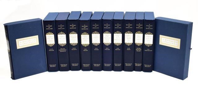 (12 VOLS) "A HISTORY OF ENGLAND",