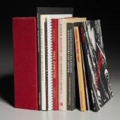 (12) VOLS. ART BOOKS & EXHIBIT