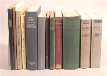 12 vols.  Genealogy: Bonner, E.