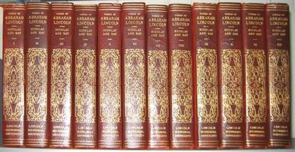 12 vols.  Lincoln, Abraham. The