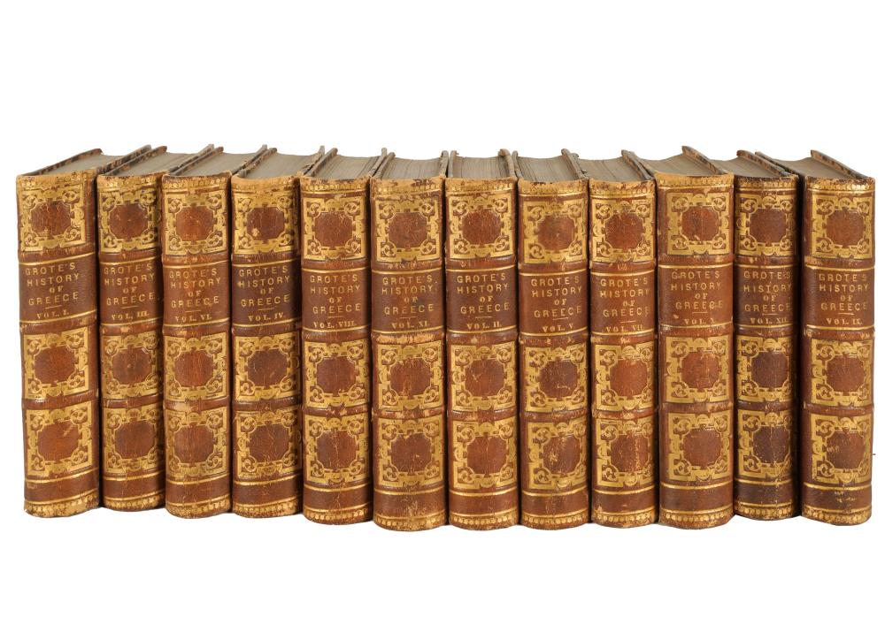 12 VOLUMES: GEORGE GROTE: THE