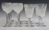 (12) WATERFORD ALANA CUT CRYST