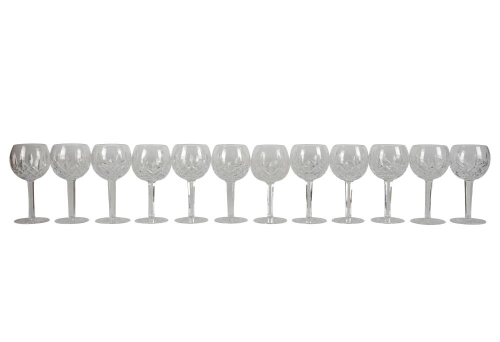 12 WATERFORD CRYSTAL WATER
