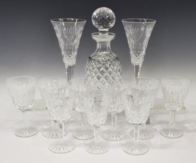(12) WATERFORD CUT CRYSTAL STEMWARE